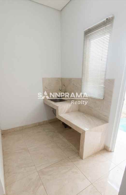 rumah tanah 96 di cluster gardens sawangan rn