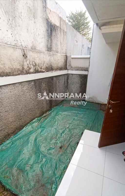 rumah tanah 96 di cluster gardens sawangan rn