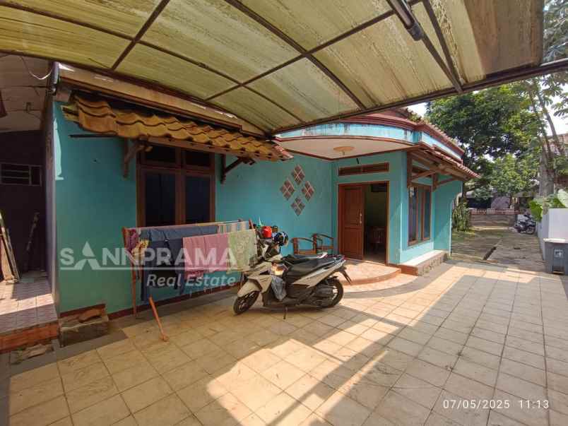 rumah tanah luas belakang margo city depok rn