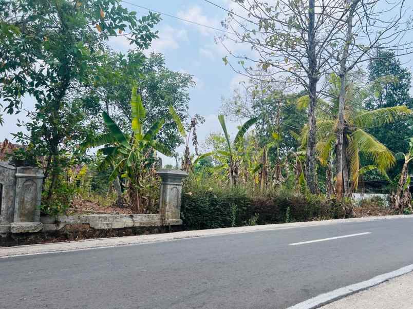 tanah 2833m kawasan strategis mojogedang karanganyar