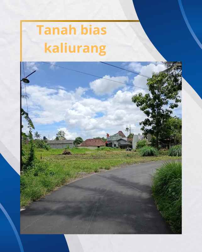tanah jogja 2 menit sd bias kaliurang shm pekarangan