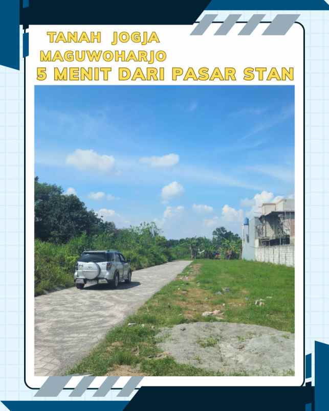 tanah jogja 3 menit kampus unriyo maguwoharjo