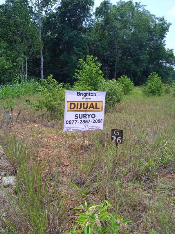 tanah kapling di gedung harapan jatiagung