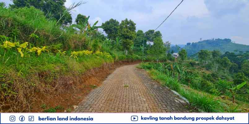 tanah murah di bandung pemandangan indah