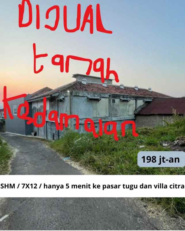 tanah murah kedamaian strategis