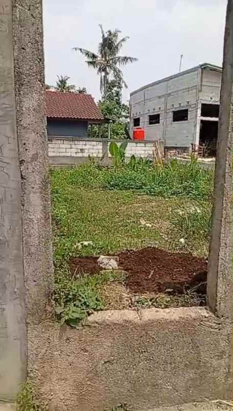 tanah siap bangun 135 m2 kalibaru depok dekat sma 8