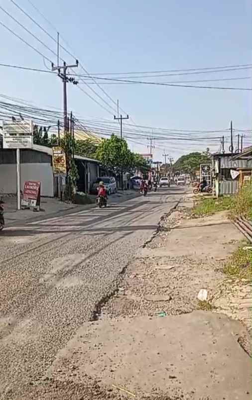 tanah strategis pinggir jalan