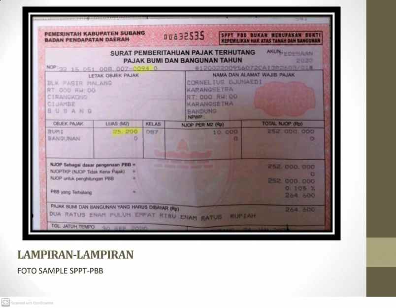 vila kebun durian subang jawa barat