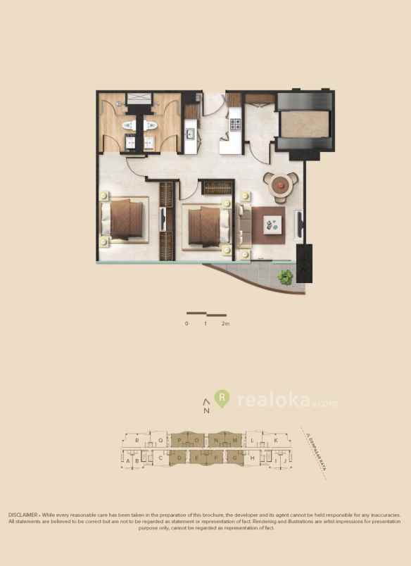 apartemen jalan denpasar raya