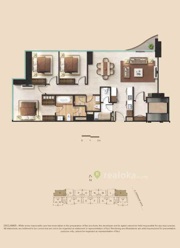 apartemen jalan denpasar raya