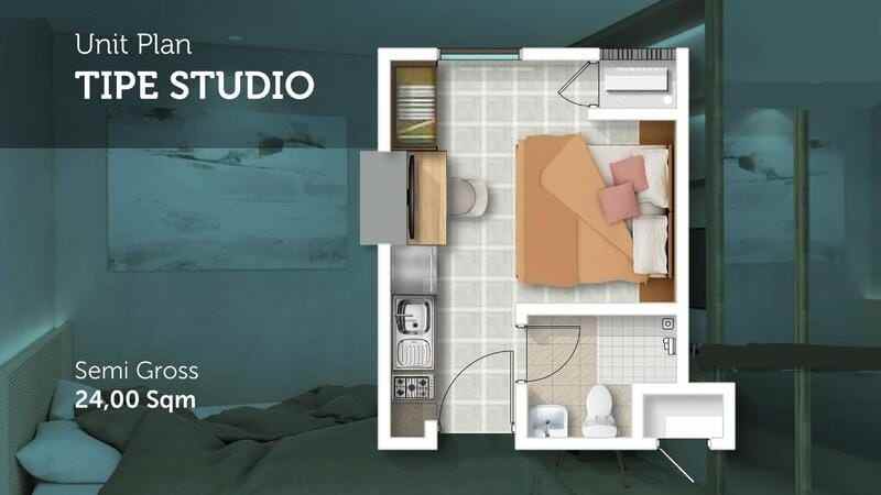 apartemen kota bitung bekasi jawa barat