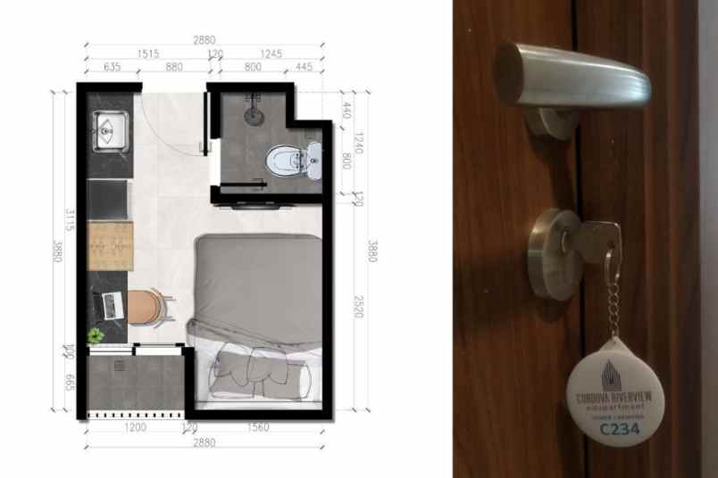 dijual kost jl cilubang raya no 1