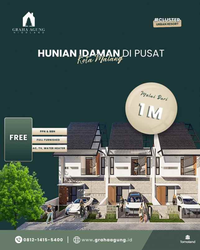 dijual kost merjosari