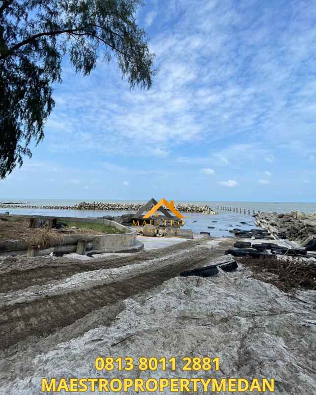 dijual lahan di pantai cermin serdang bedagai