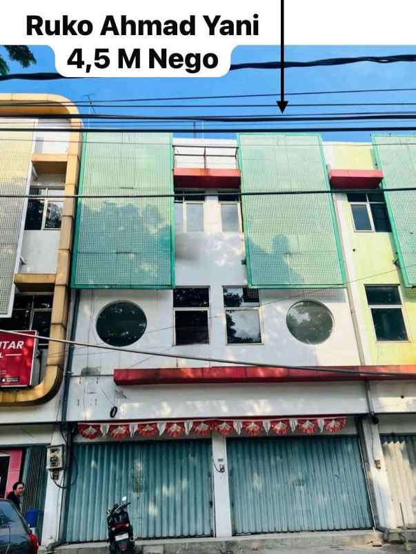 dijual ruko gudang kantor ahmad yani