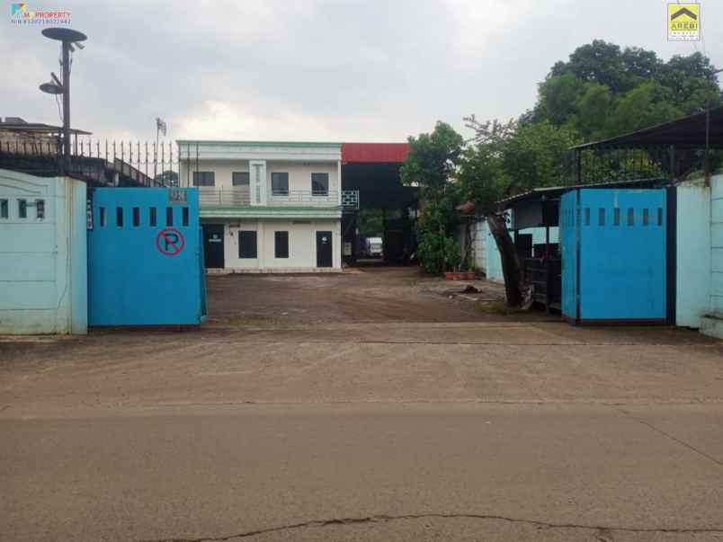 dijual ruko gudang kantor bantar gebang bekasi jawa