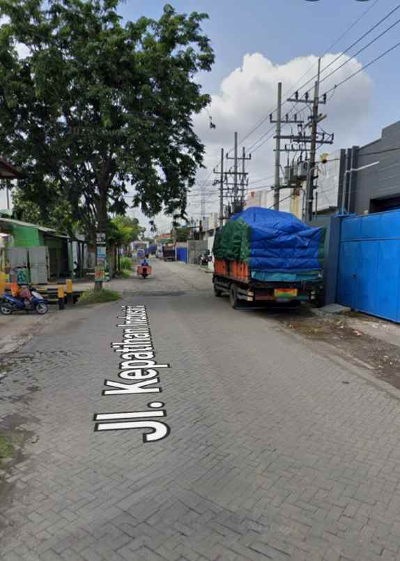 dijual ruko gudang kantor jalan kepatihan industri