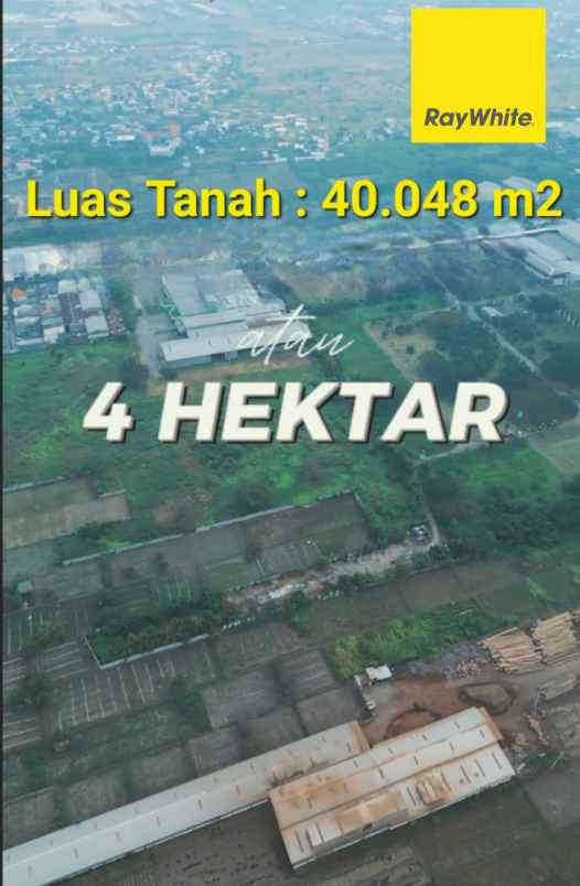 dijual ruko gudang kantor jalan kepatihan industri