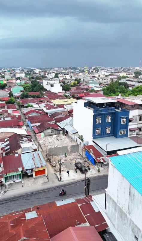 dijual ruko gudang kantor jalan pasar 3 krakatau