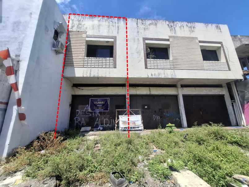 dijual ruko gudang kantor jl tude lingkungan i kel