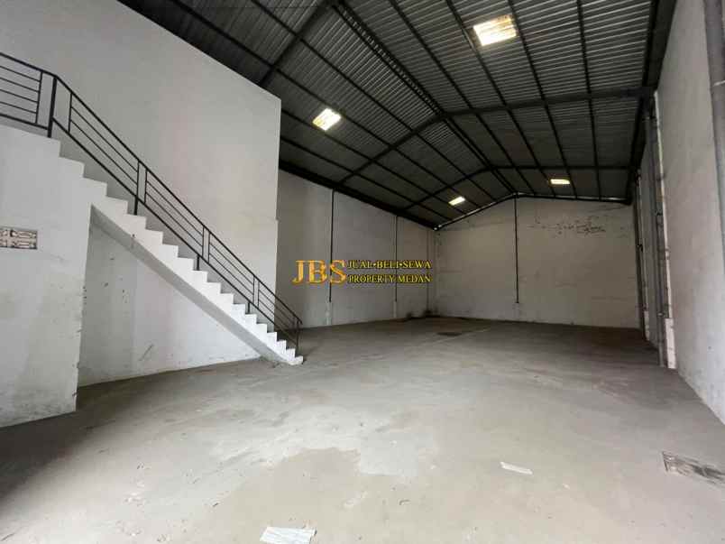 dijual ruko gudang kantor komp sm raja warehouse
