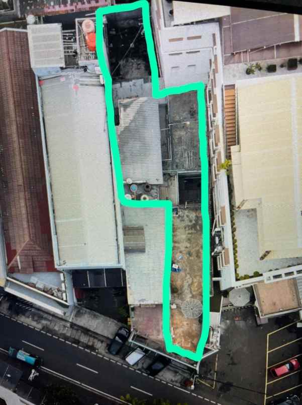 dijual ruko gudang kantor pasar baru sawah besar