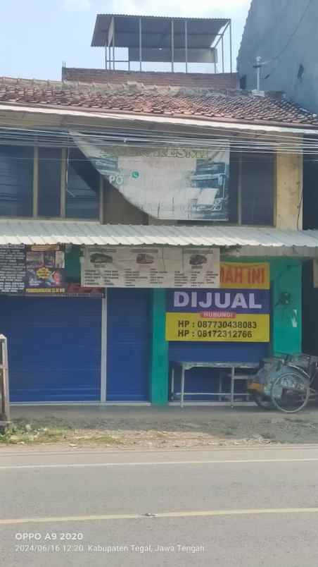 dijual ruko tanah strategis di karang anyar tegal