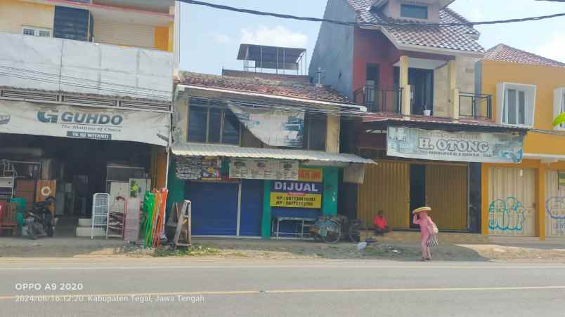 dijual ruko tanah strategis di karang anyar tegal