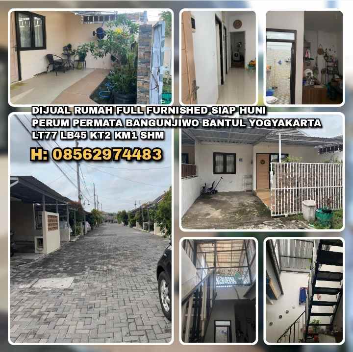 dijual rumah bangunjiwo kasihan bantul