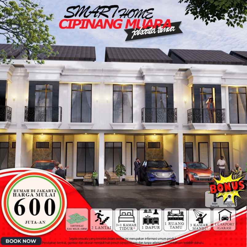 dijual rumah cipinang muara jaktim