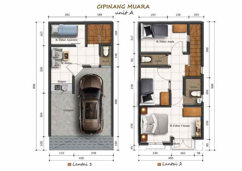 dijual rumah cipinang muara jaktim