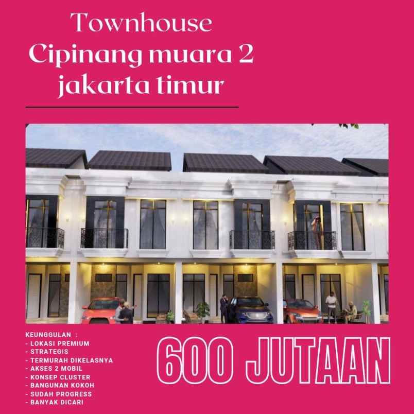 dijual rumah cipinang muara jaktim