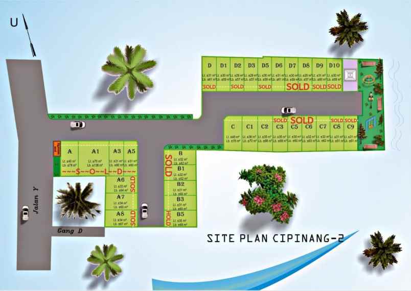 dijual rumah cipinang muara jaktim