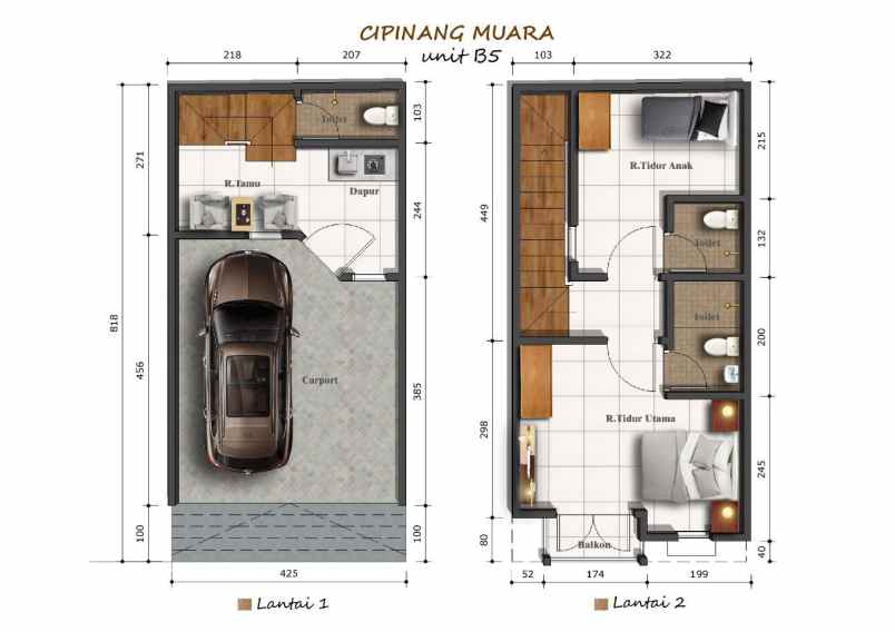 dijual rumah cipinang muara jaktim