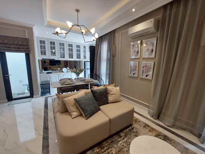 dijual rumah cluster maison de wisteria