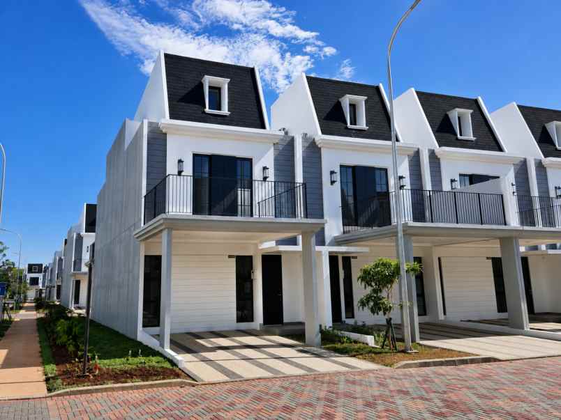 dijual rumah cluster maison de wisteria