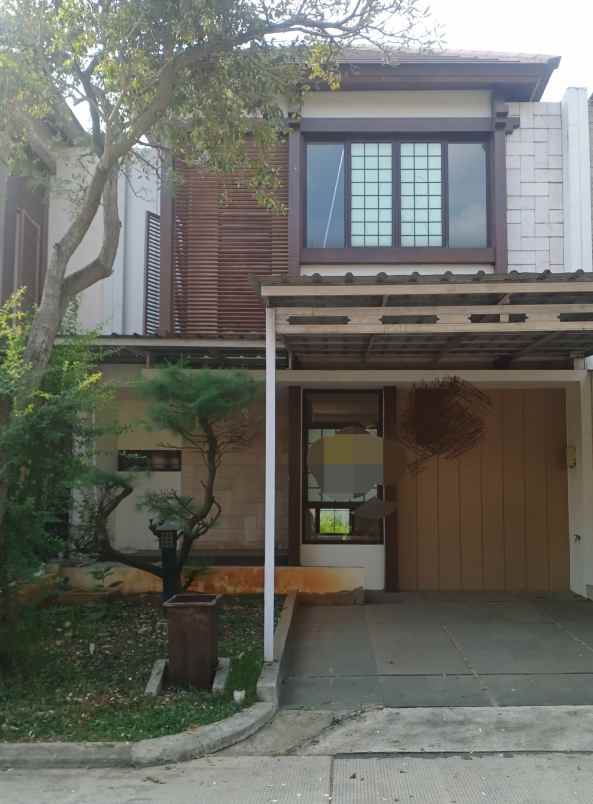 dijual rumah cluster patio lippo