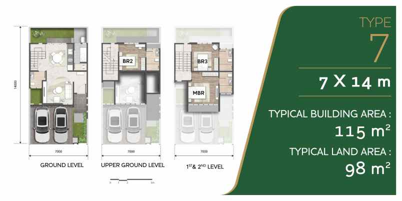 dijual rumah cluster semayang asya jgc