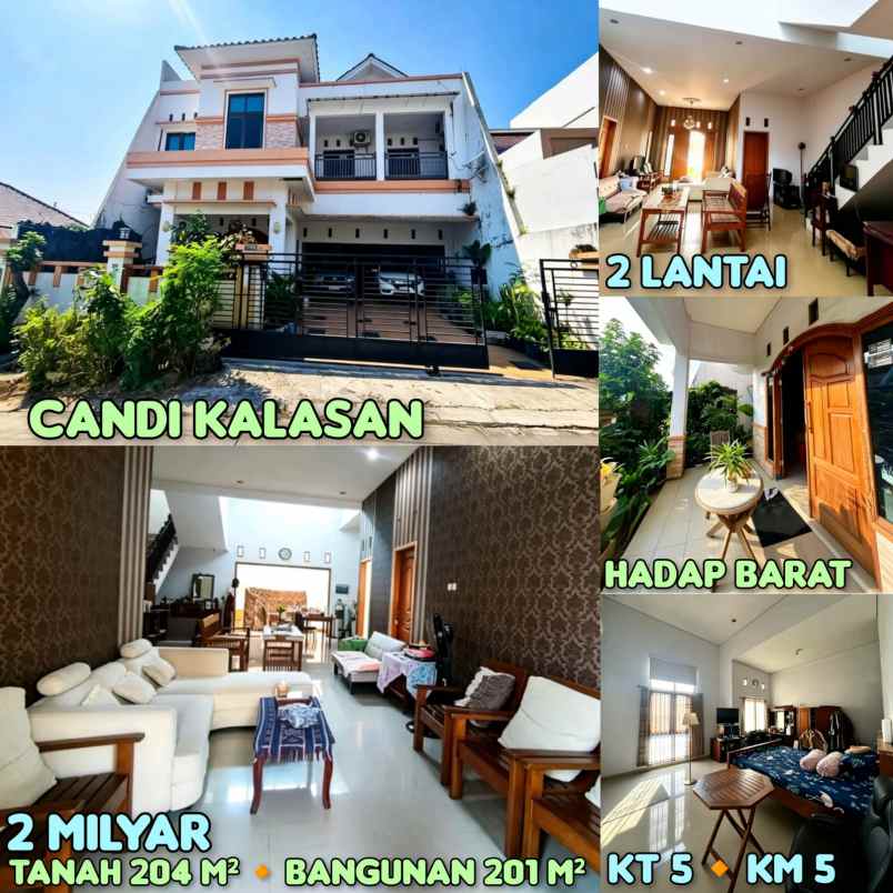 dijual rumah di candi kalasan manyaran semarang