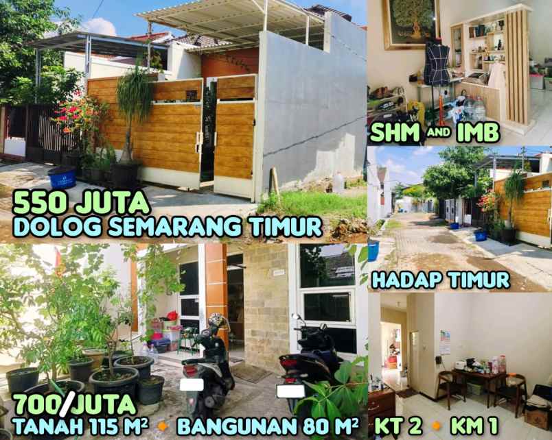 dijual rumah di perum dolog semarang