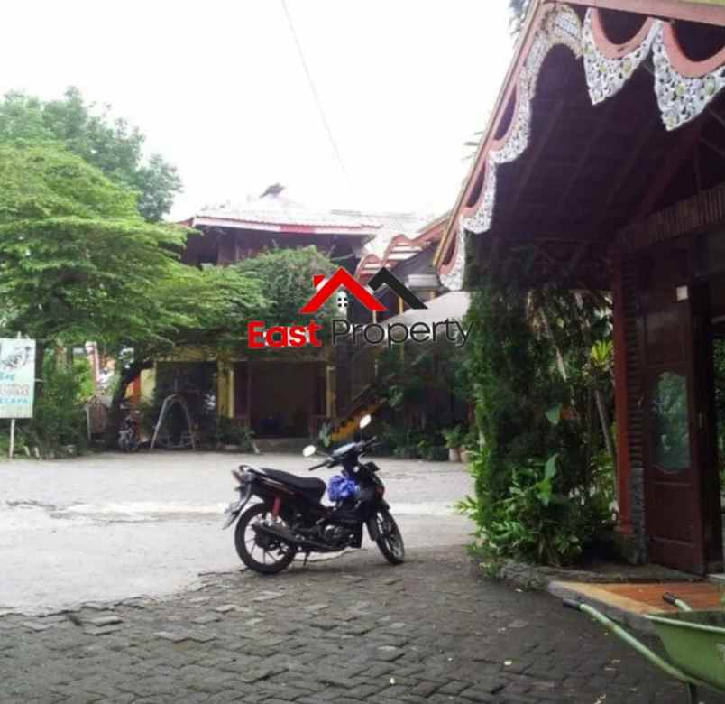 dijual rumah ex rumah makan dekat taman safari pandaan