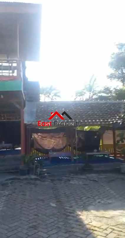 dijual rumah ex rumah makan dekat taman safari pandaan