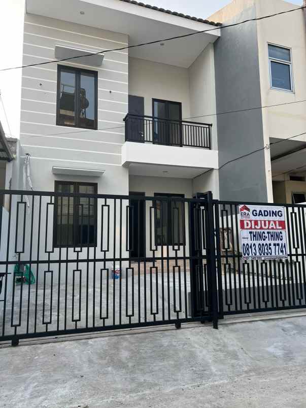 dijual rumah gading elok kelapa gading