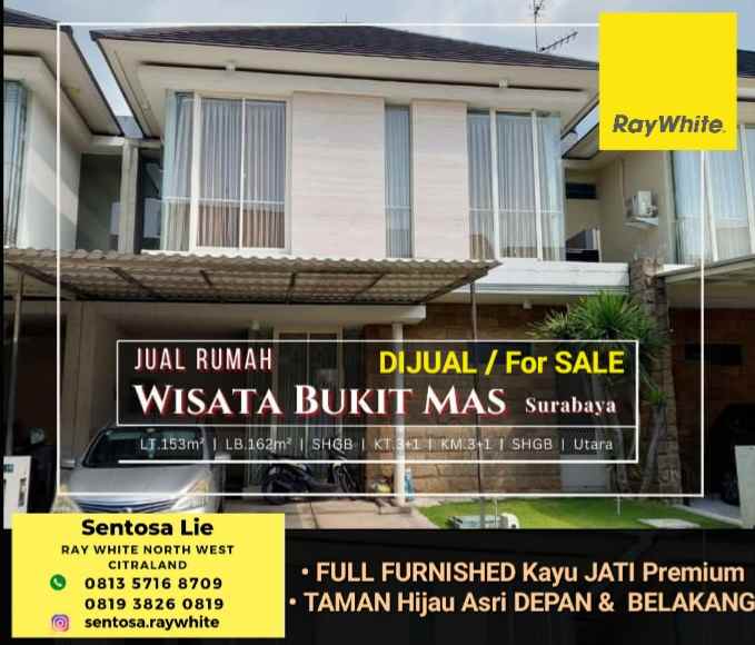 dijual rumah jalan wisata bukit mas 2