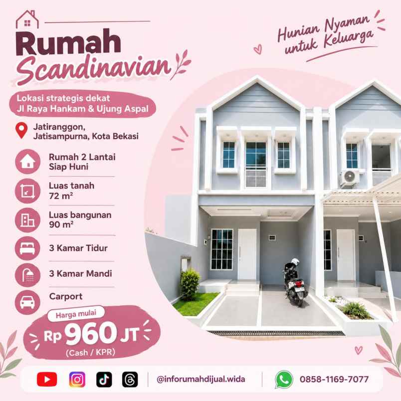 dijual rumah jatiranggon