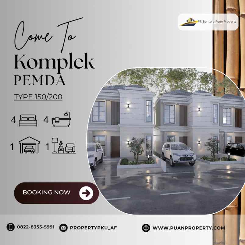 dijual rumah jl cemara gading dekat jl