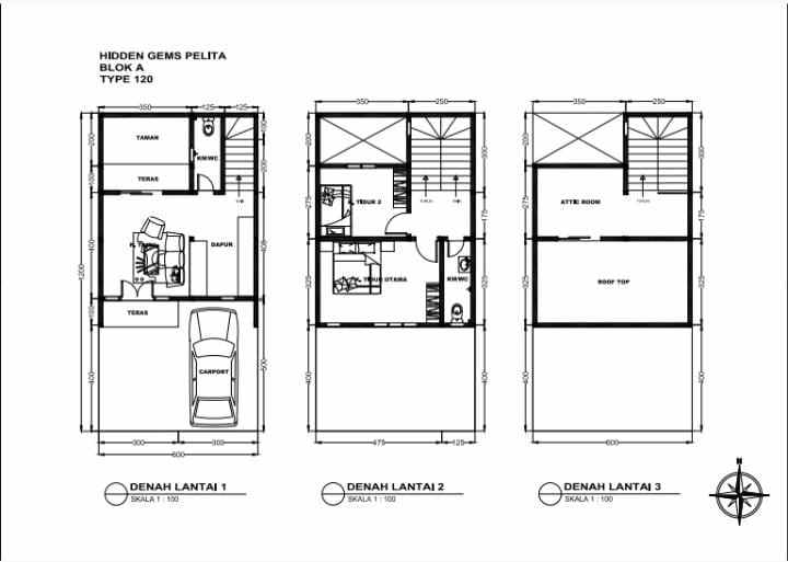 dijual rumah jl pelita 4 medan perjuangan