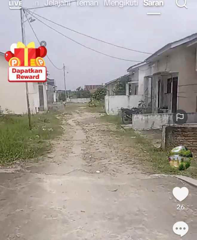 dijual rumah jl pendidikan 3 gg bunga