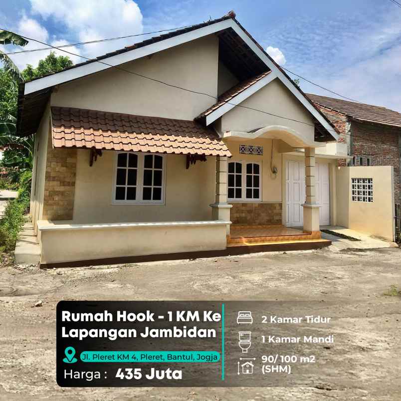 dijual rumah jl pleret km 4