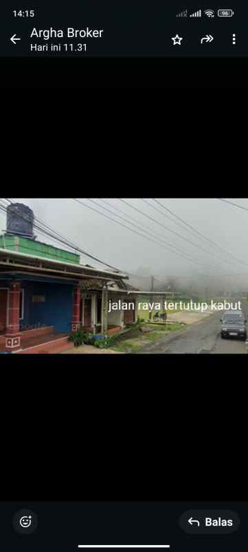 dijual rumah jl raya bandungan sumowono